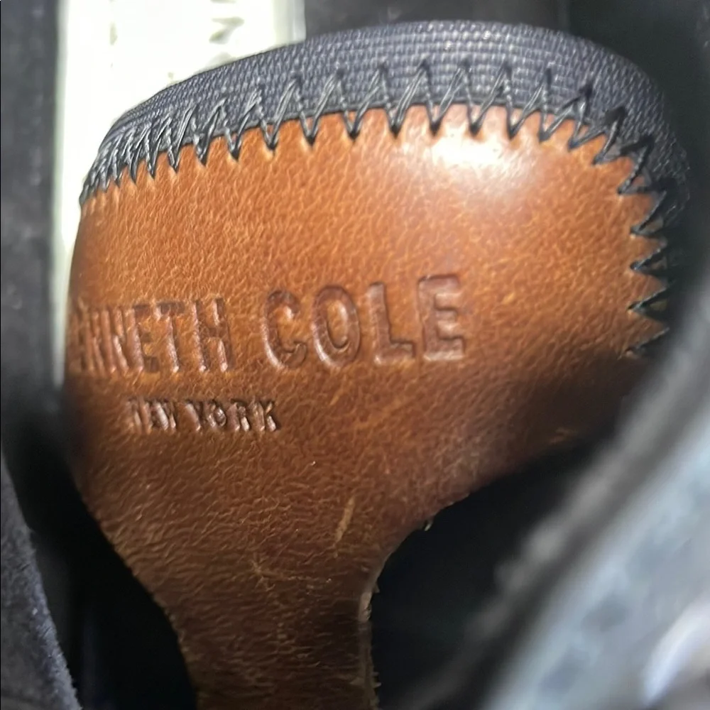 Kenneth Cole New York Black Techno Chukka Boots‎ Minimalist Style